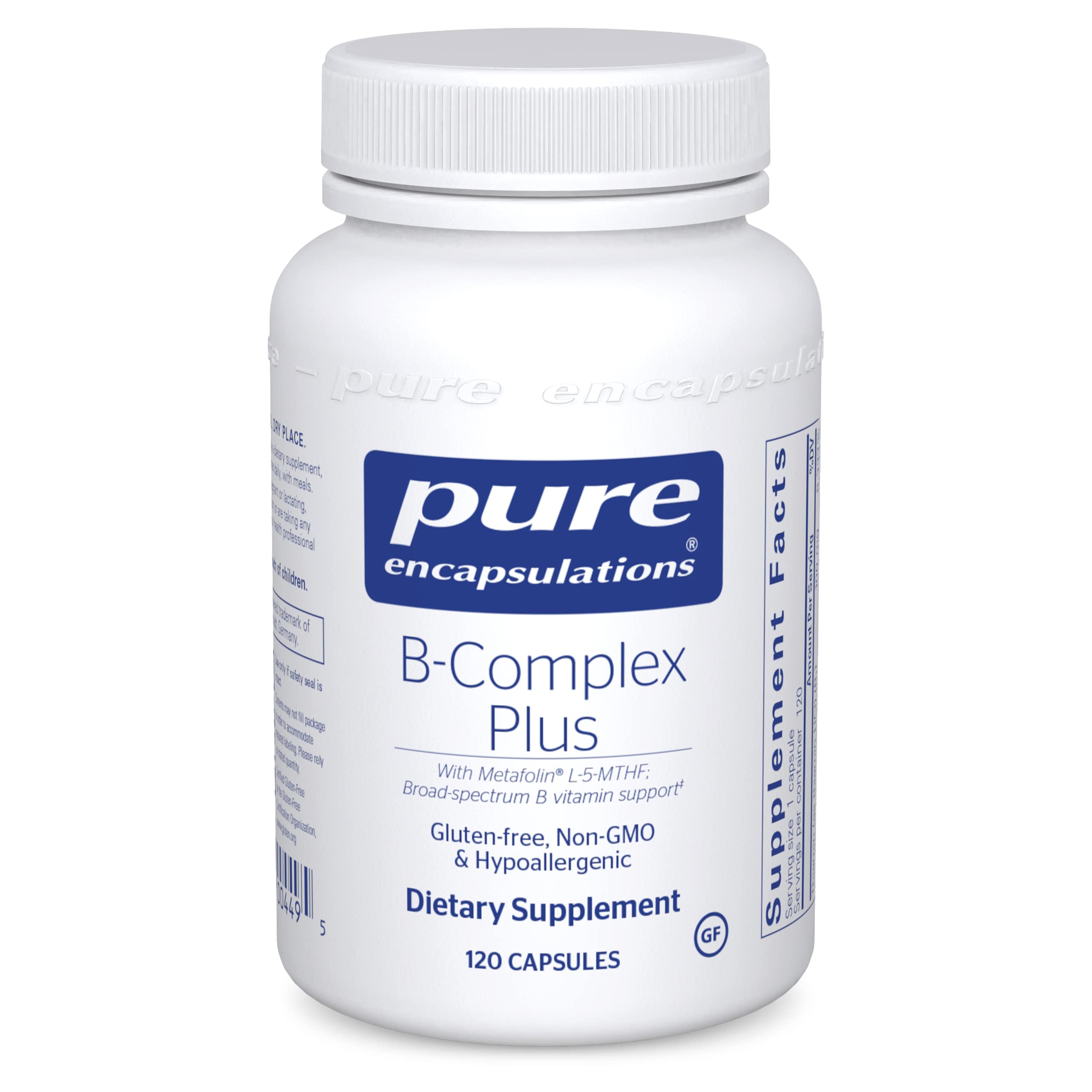 Buy Pure Encapsulations Plus B Vitamins Supplement to Support Red Blood Cell Growth