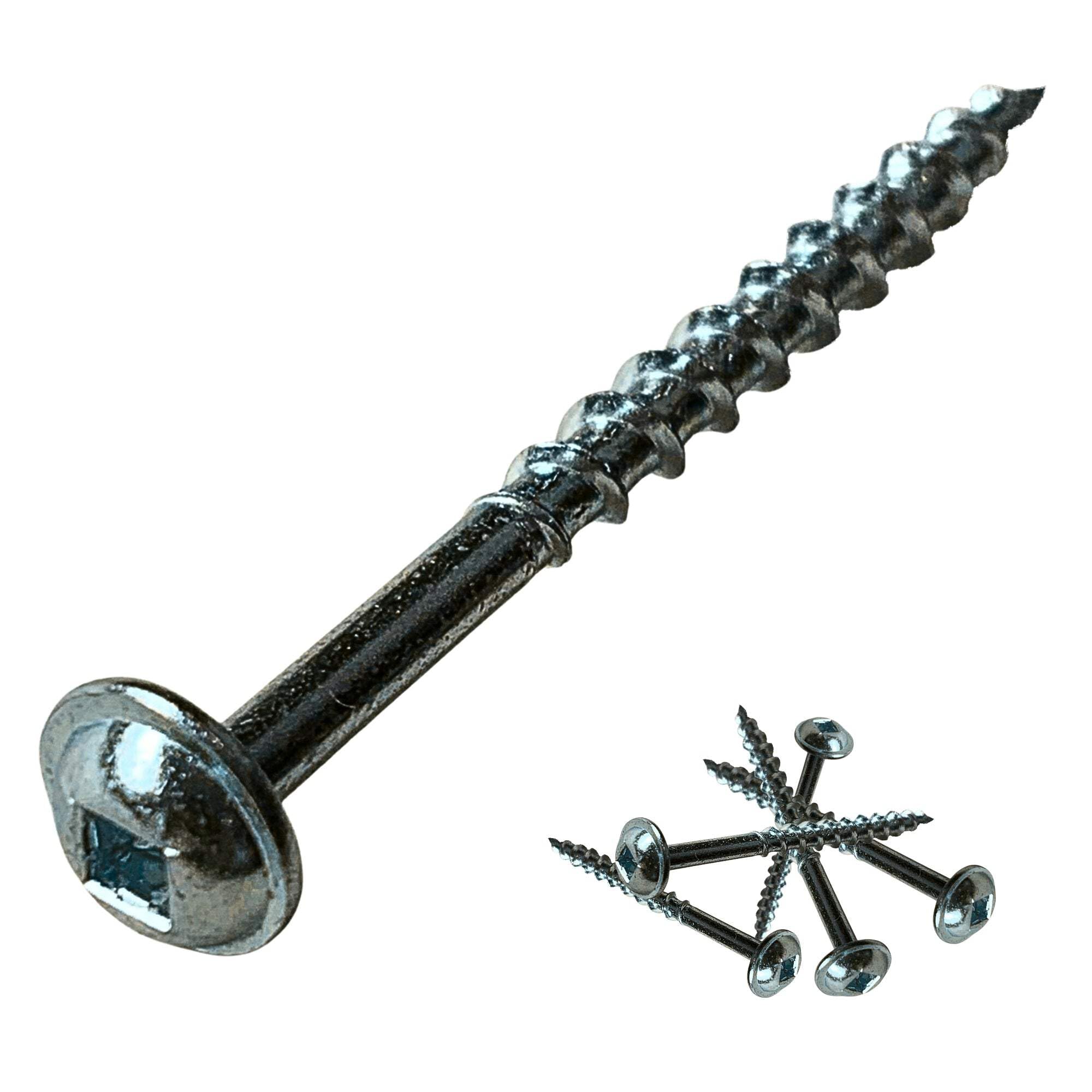 EPH Pocket Hole Screws No.8 x 38mm Pack of 500 Coarse Thread