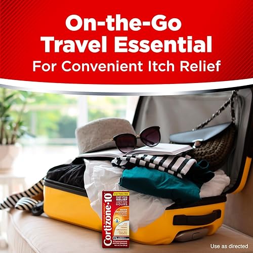 Miniatura 9 de Cortizone-10 ungüento resistente al agua para aliviar la picazón, 1% de hidrocortisona, de acción rápida, crema antipicazón para picaduras de