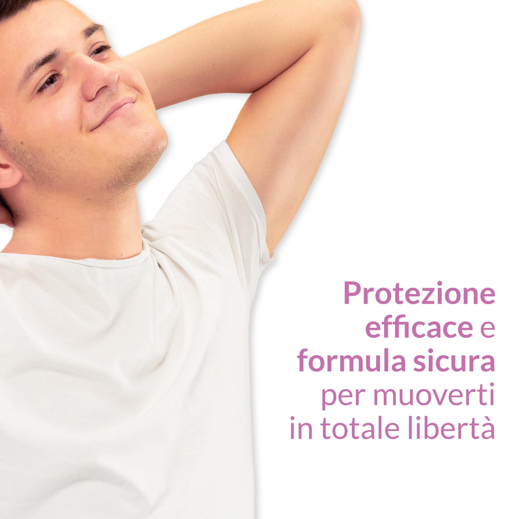 Dermafresh Ipersudorazione, Deodorante Attivo Roll On, Antitraspirante, 75 ml