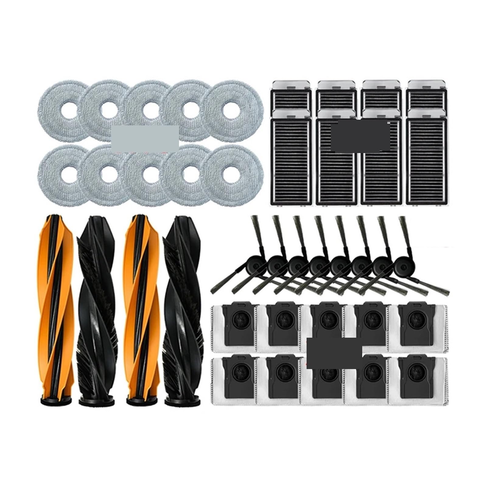 PPVWEY Cleaner Accessories Main Side Brush HEPA Filter