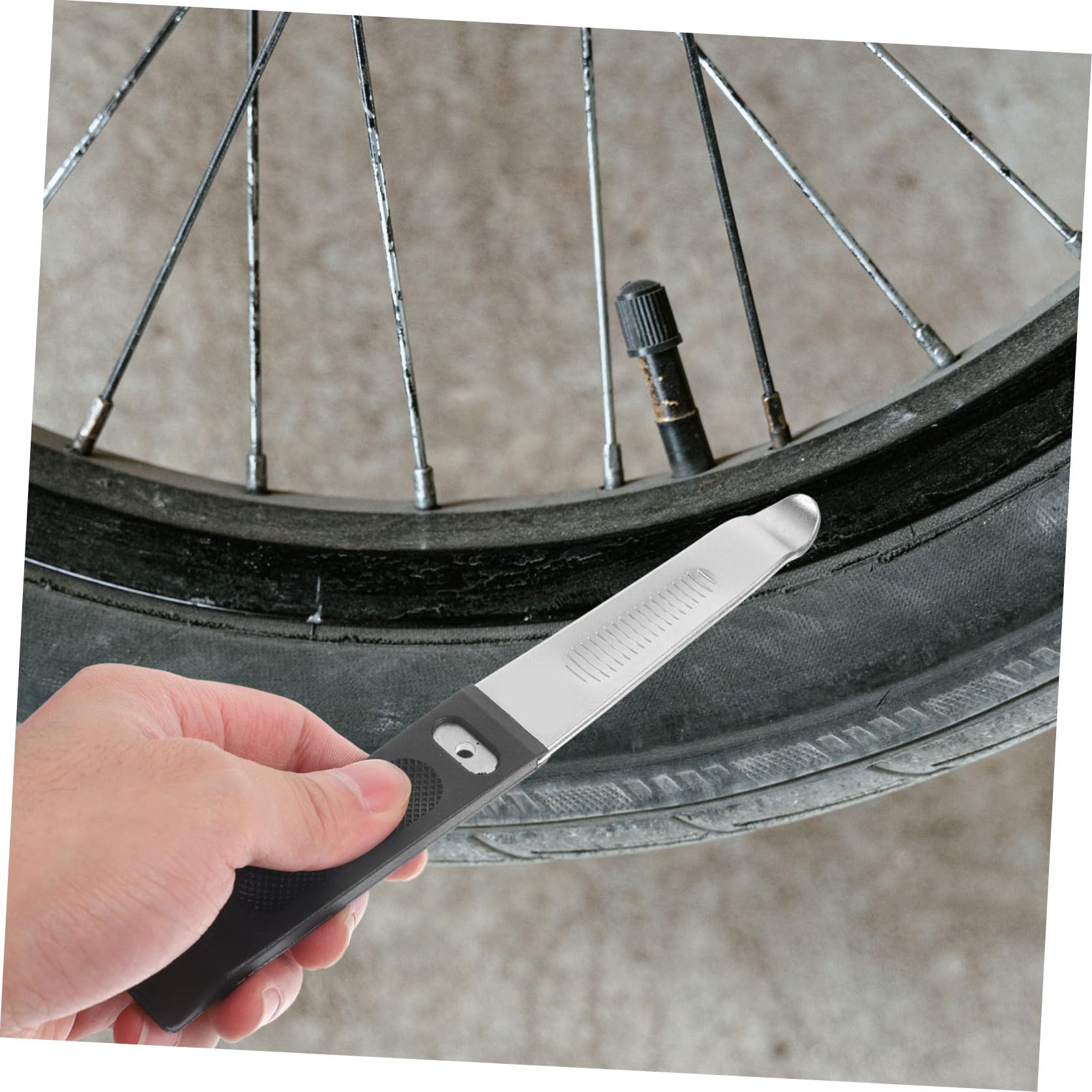 Happyyami 3stücke Outdoor Fahrrad Reifenheber Aus Praktisches Werkzeug Für Reifenwechsel Und Reparatur Geeignet Für Arten Von Fahrrädern Ergonomisches Design Für Optimalen Komfort