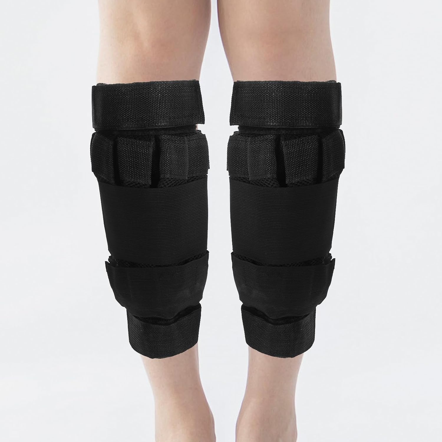 2pcs Ankle Weights Leg Training Belt for Men with Breathable Mesh Cloth and Cotton Cover, Reusable Exercise Resistance for Walking and Running Workouts