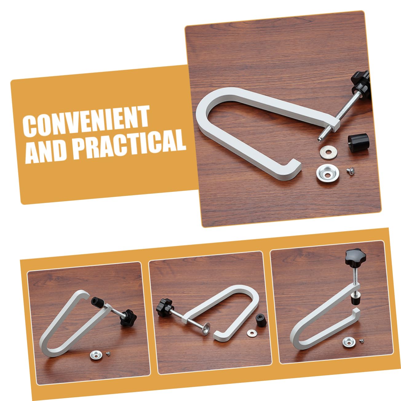 Herramienta Profesional Abrazadera de Puente de Guitarra Eléctrica, Accesorio de Instrumento en Color Plata, Kit de Mantenimiento para Reparación de Partes de Guitarra, Uso