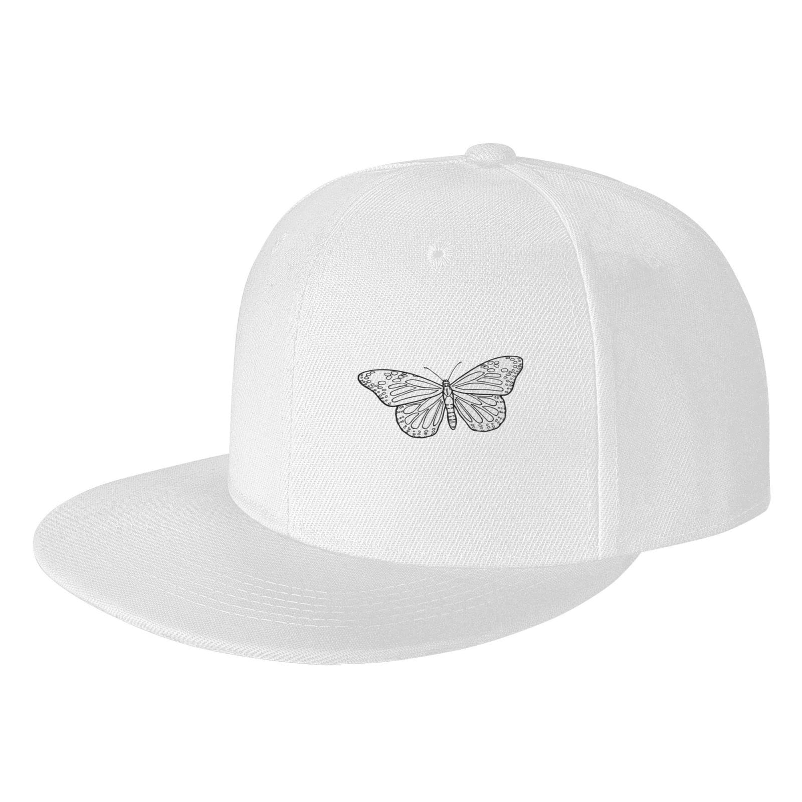【服装】Butterfly Cap for Men Women, Adjustable Baseball Cap帽子