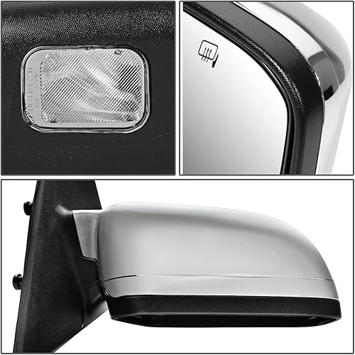 Miniatura 5 de DNA Motoring OEM-MR-FO1321322 - Espejo retrovisor con memoria calentada con luz de charco compatible con Mkz 2007-2010  Zephyr 2006