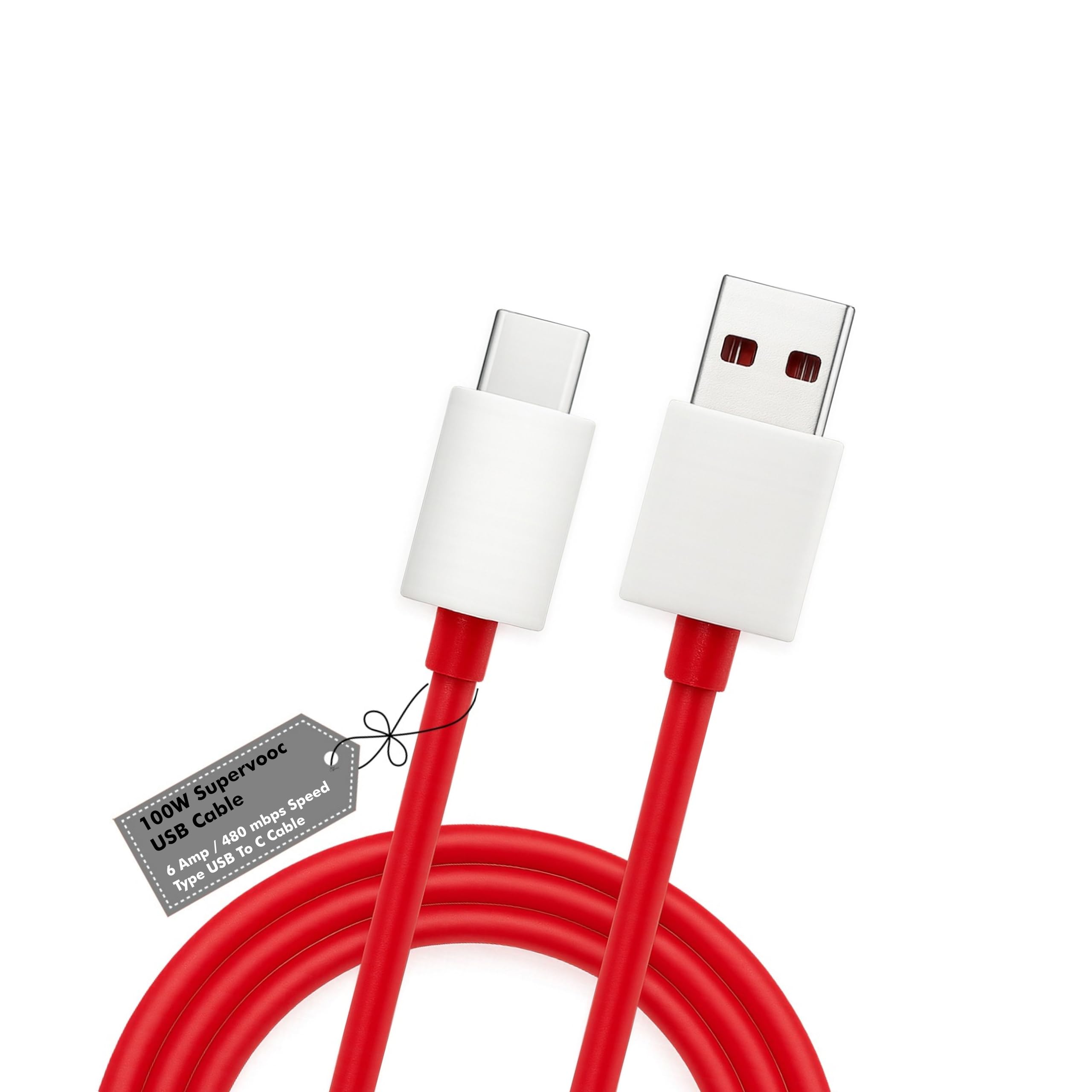 AINE SuperVOOC 100W USB C Fast Charger Cable For OnePlus 12/11/ 10R/ 10T/ 9 Pro/Nord Series – Type-C To C Power Delivery Cord– Original High-Speed Charging