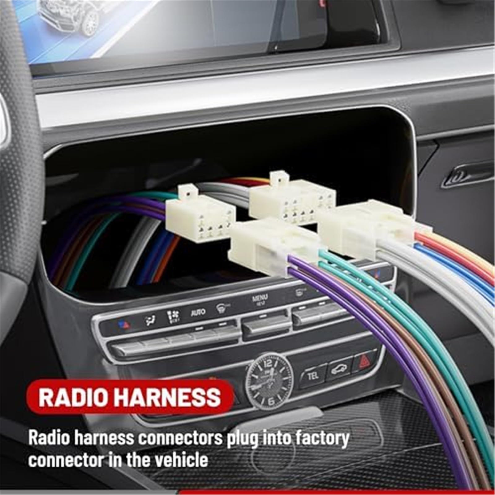 Wiązka przewodów stereo, dla modeli dla Toyota, dla Subaru