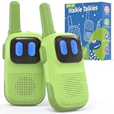 Toys for 3-12 Year Old Girls Boys&comma; Walkie-Talkies for Kids 2 Pack 1000FT Long Range with 2 Channels&comma; Handheld Kids Walky Talky Educational Electronic Outdoor Toys for Outside Camping Hiking