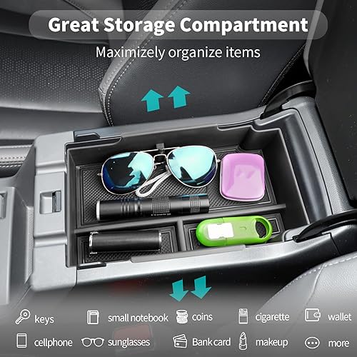 Miniatura 4 de CDEFG Bandeja organizadora para consola central Impreza Crosstrek 2024 para Subaru ImprezaCrosstrek 2024, organizador de consola media, bandeja de