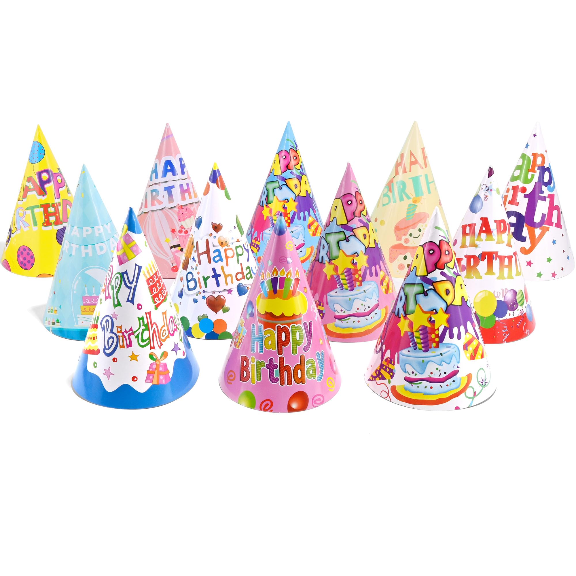 CANREVEL Party Hats for Adults, Party Supply for Party Decorations, Party Headwear for Birthday Celebration for Women Men