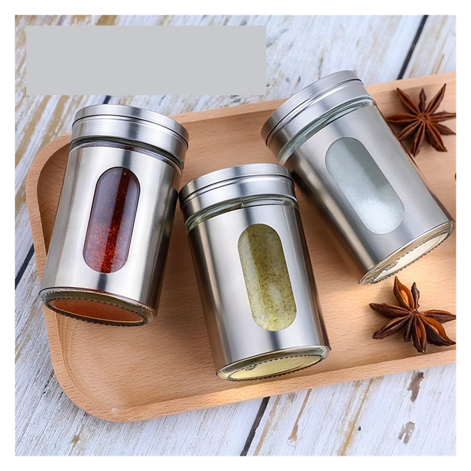 12pcs Seasoning Rotating Bottle Pour Sucre