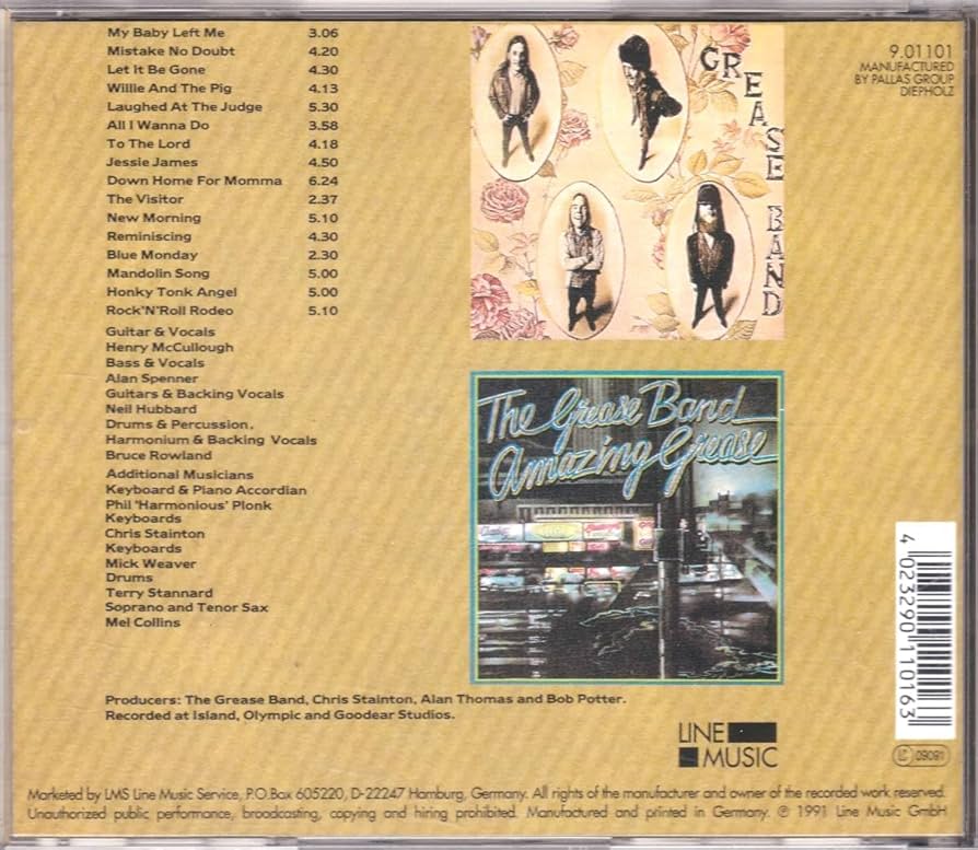 Amazon.co.jp: ☆THE GREASE BAND(グリース・バンド)/S.T.