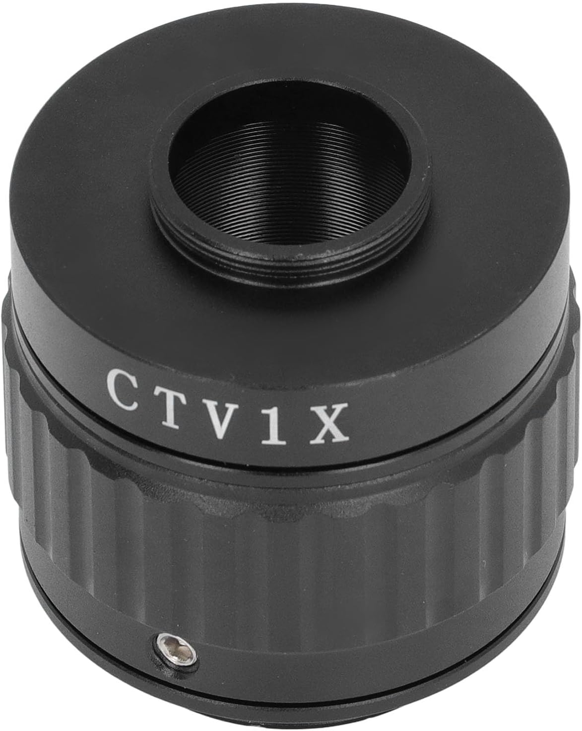Microscope Camera Mounting Interface Kit with 38mm Mount and 25mm Standard C Thread - 1X Adjustable Focal Length CTV Adapter for Imaging Systems - Includes L Wrenches