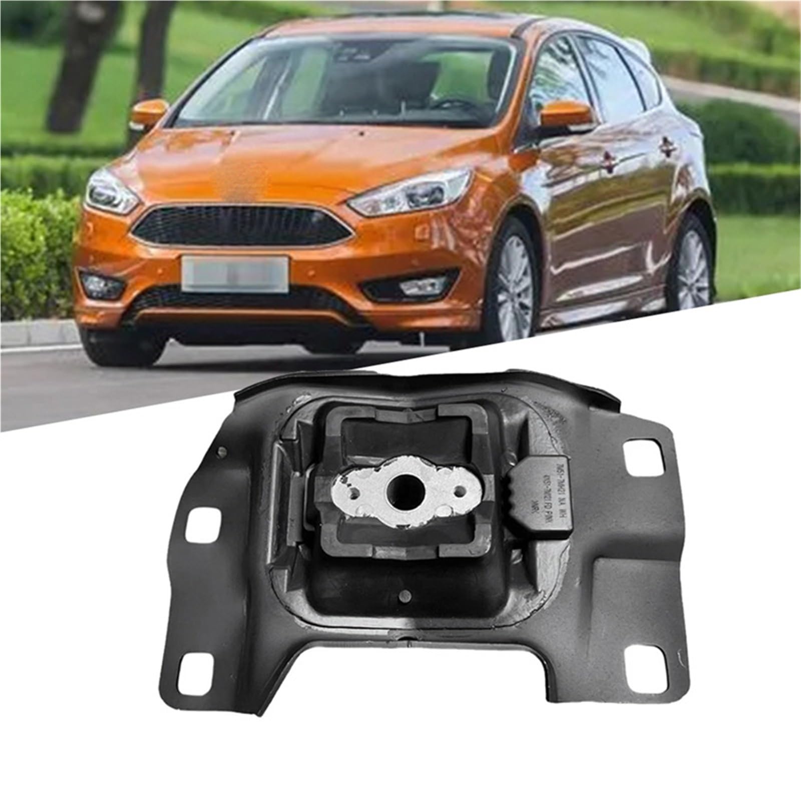Wspornik Mocowania Silnika Pasuje do Forda Focusa Mk2 Mk3 2009-2013, gumowy uchwyt skrzyni biegów, akcesoria montażowe, poduszka silnika samochodu 7M51-7M121-NA