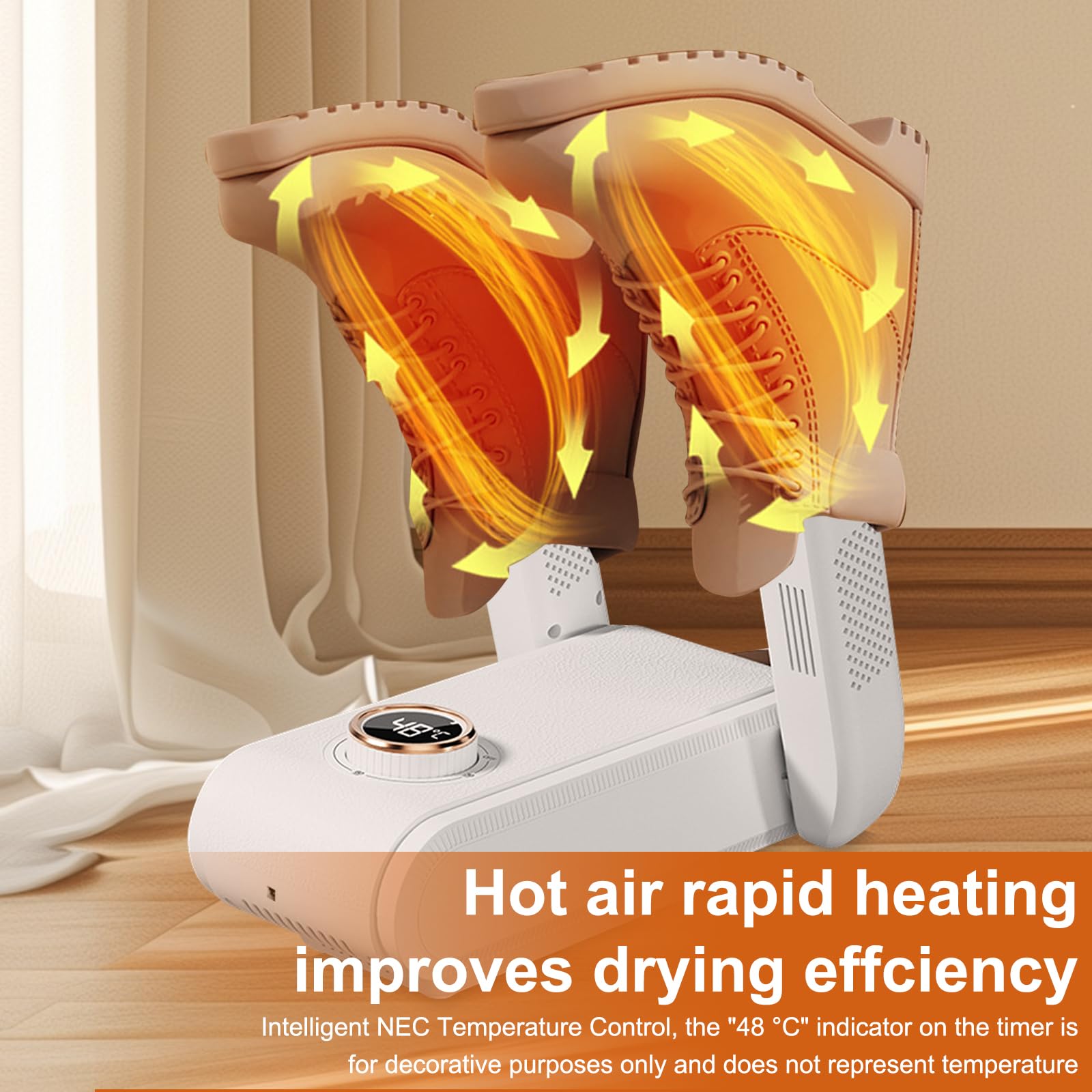 Asciuga Scarpe Elettrico Asciuga Stivali Con Timer E Funzione