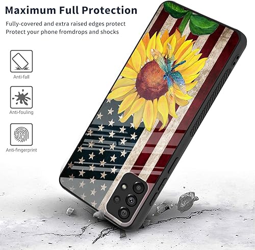 Miniatura 640 de Funda para Samsung Galaxy A13 5G, cuerpo completo resistente de vidrio templado alto+TPU suave parachoques funda protectora para Galaxy A13 5G