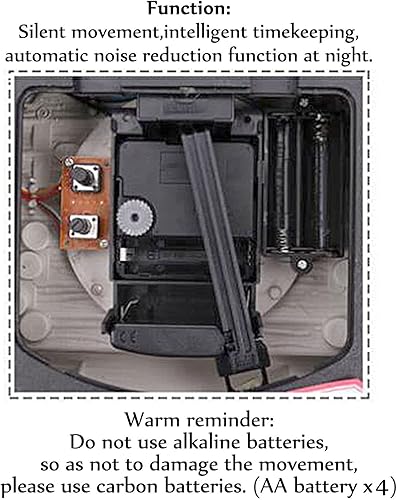 Miniatura 6 de Reloj de cuco, reloj de pared, reloj de cuco para pared, reloj de pared de cuco colgante de pájaro para decoración del hogar, reloj de pared digital