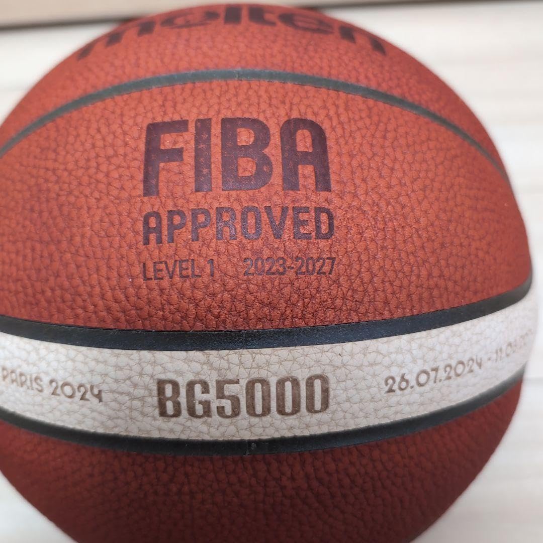 Amazon.co.jp: モルテン バスケットボール 6号 検定球 Paris 2024 公式  