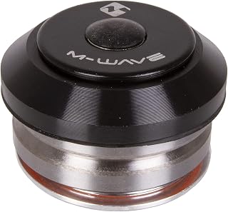 M-Wave 448012 Jeu de Direction Adulte Mixte, Noir, 10 x 10 x 0.4 cm