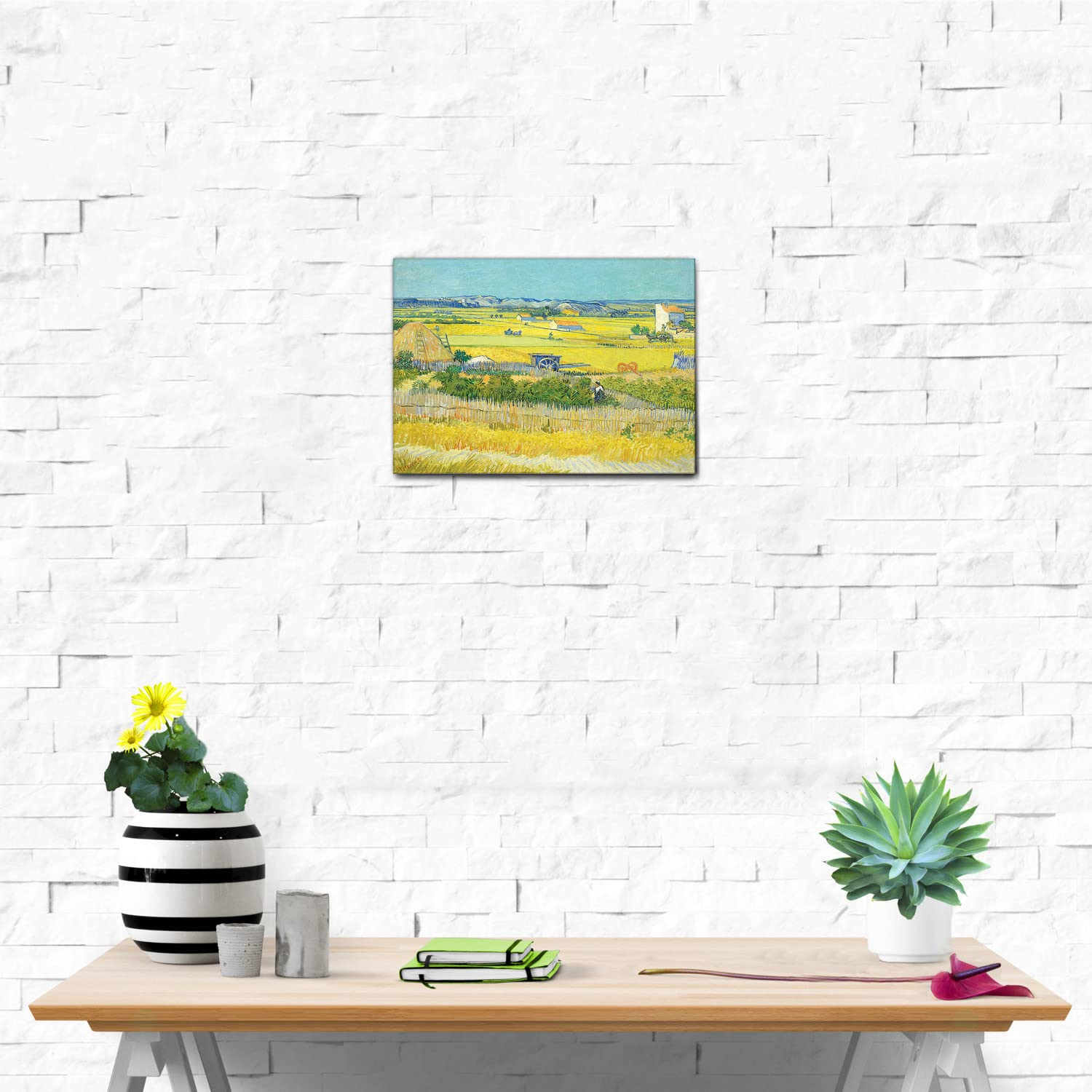 Tableau La Moisson Vincent van Gogh - Décoration