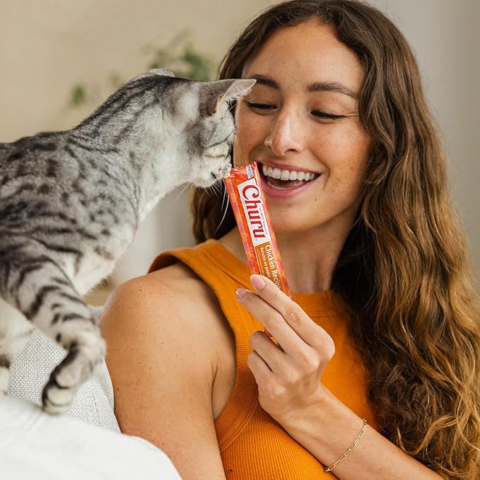 Golosinas para perros INABA Churu - Pollo con Atún 8 unidades miniatura 2