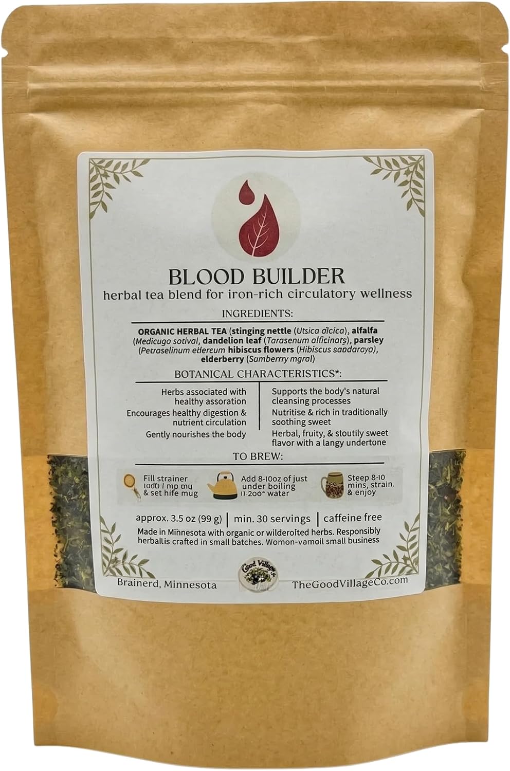 Blood Builder Tea Review