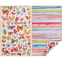 WerkShoppe Belize Butterflies Microfiber Art Towel - Home DECOR and Gift