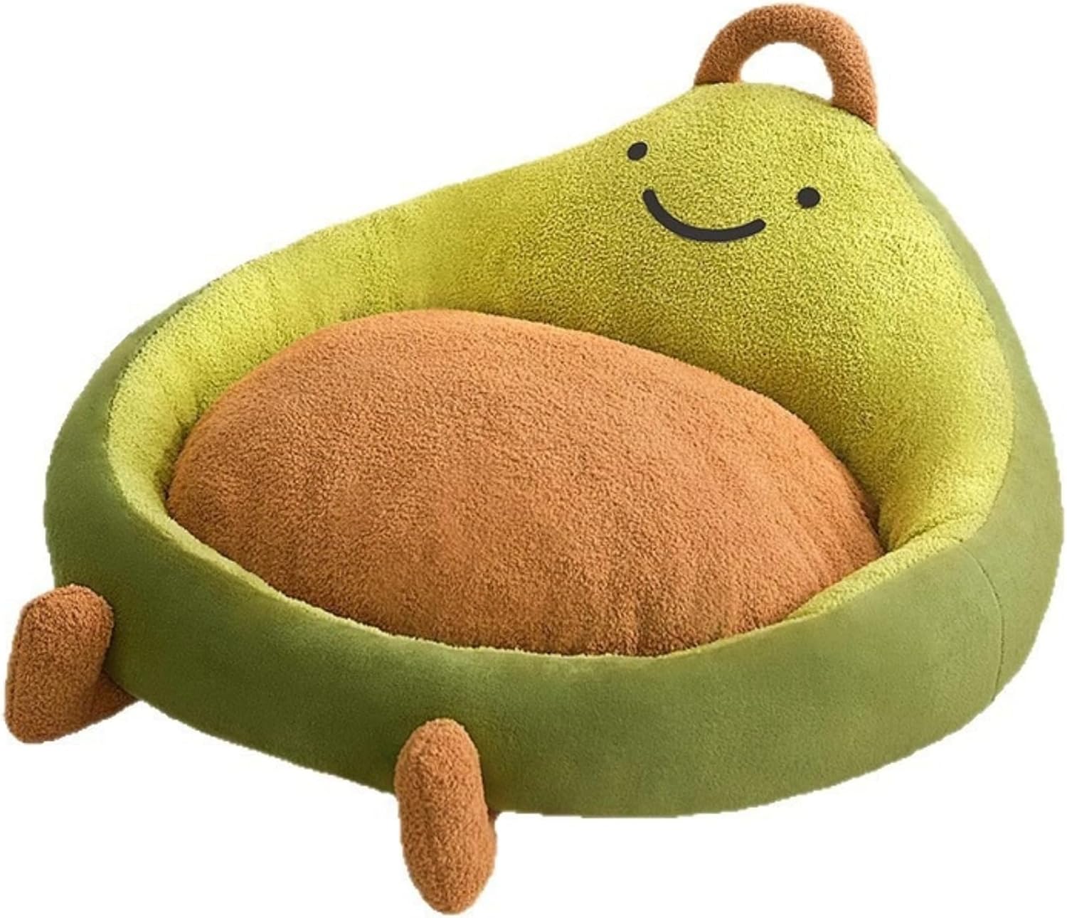 Cute Plush Donut Cuddler Cushion Orthopedic Round Indoor Cat & Dog Bed Cozy All-Season Pet Sofa Cushion with Supportive Bolster for Cats, Small Medium Puppy Dogs (Raspberry Pink,X-Large)