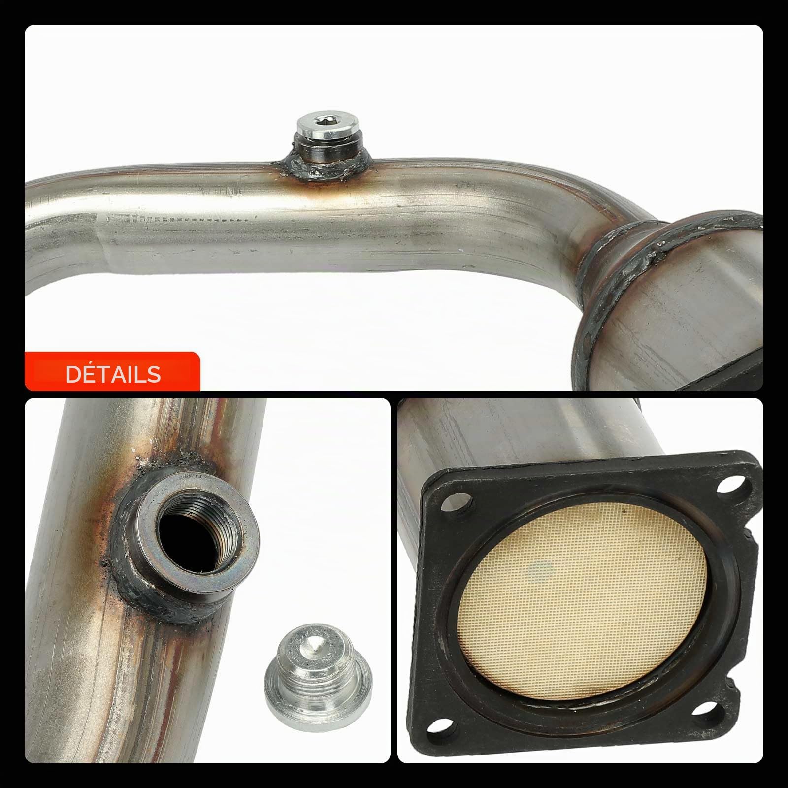 Frankberg Convertisseur catalytique essence 1731PC | Compatible avec: Berline 207, 1,0070000000000001E3 KM, C2 JM, C3 I FC FN, 207 WA WC, 207 SO WK, C3 Pluriel HB
