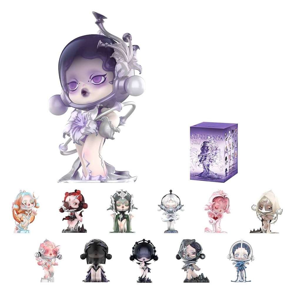 POPMART SKULLPANDA The Sound シリーズ トレーディングフィギュア】POPMART SKULLPANDA The Sound