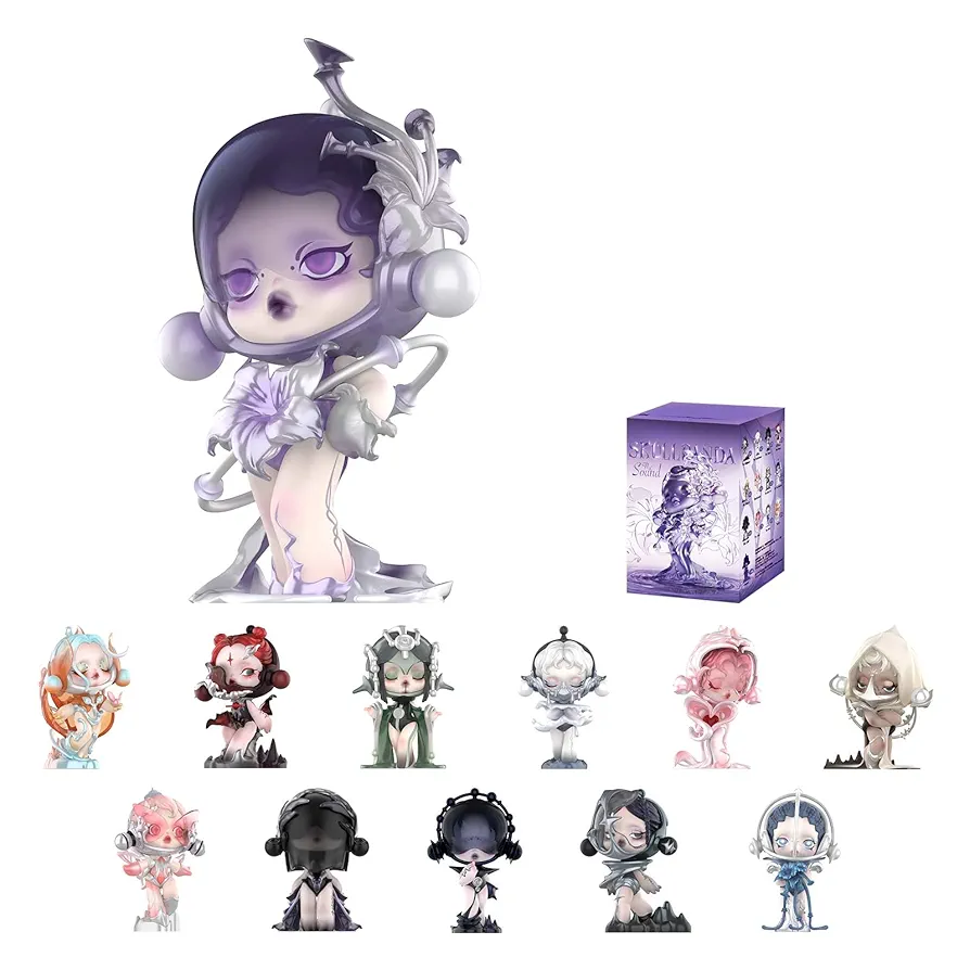 【値下げ】SKULLPANDA The Soundシリーズ6個 Amazon.com: POP MART SKULLPANDA The Sound Series Figures