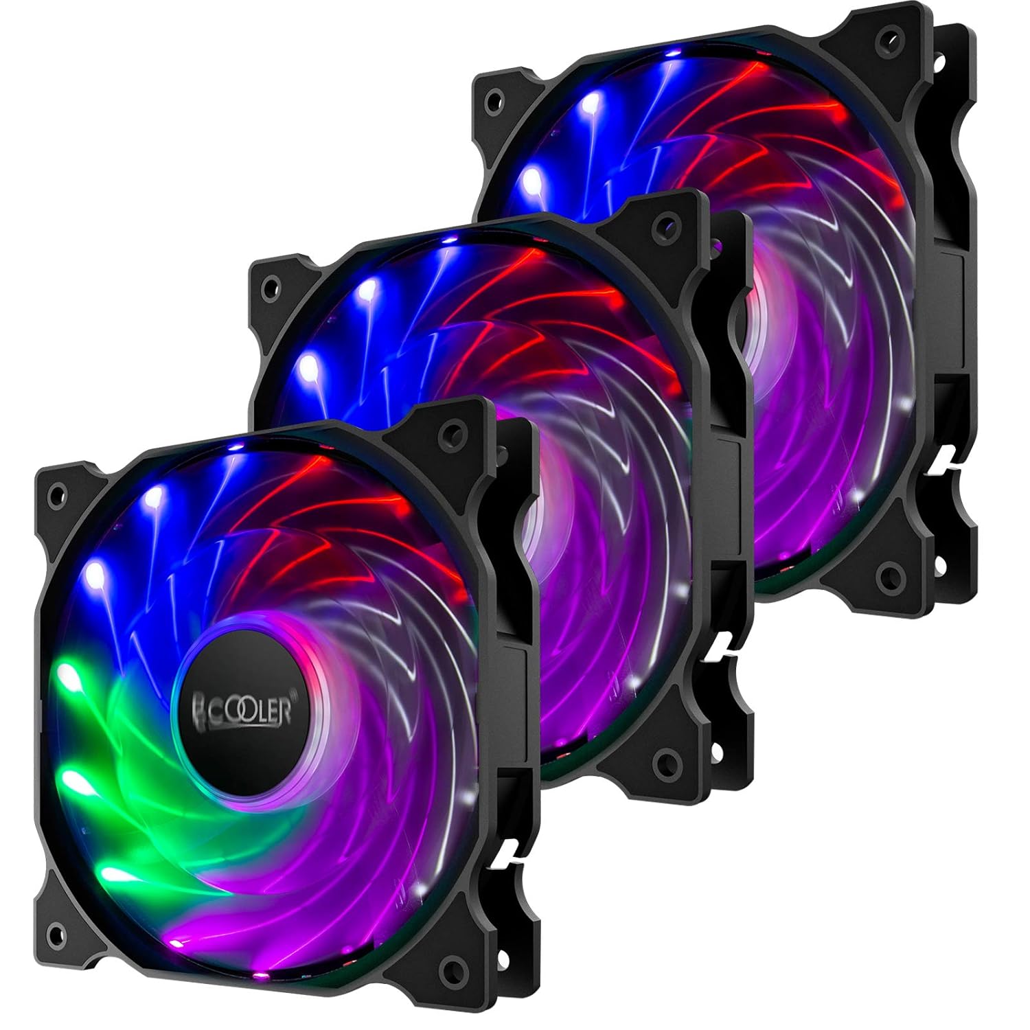 Buy PCCOOLER 120mm Case Fan Phantom Series 3 in 1 Kit, PCFP120 RGB