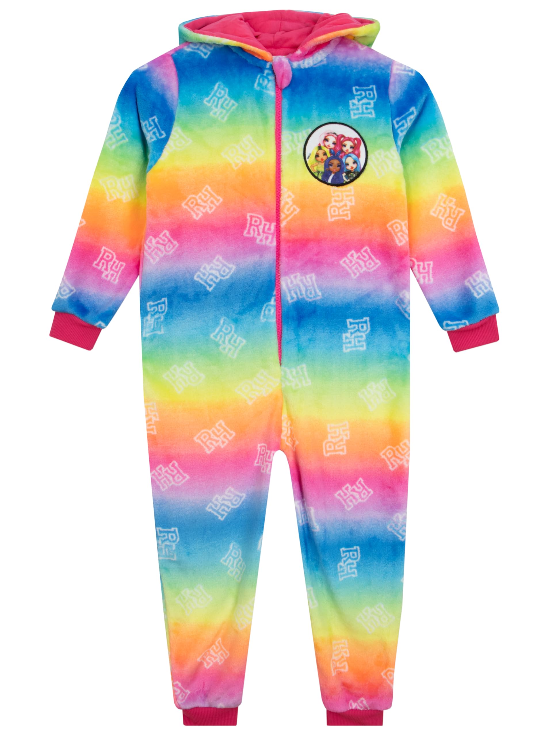 Rainbow High Girls Onesie | Hooded Fleece Onesie For Girls | Multicolour 11-12 Years