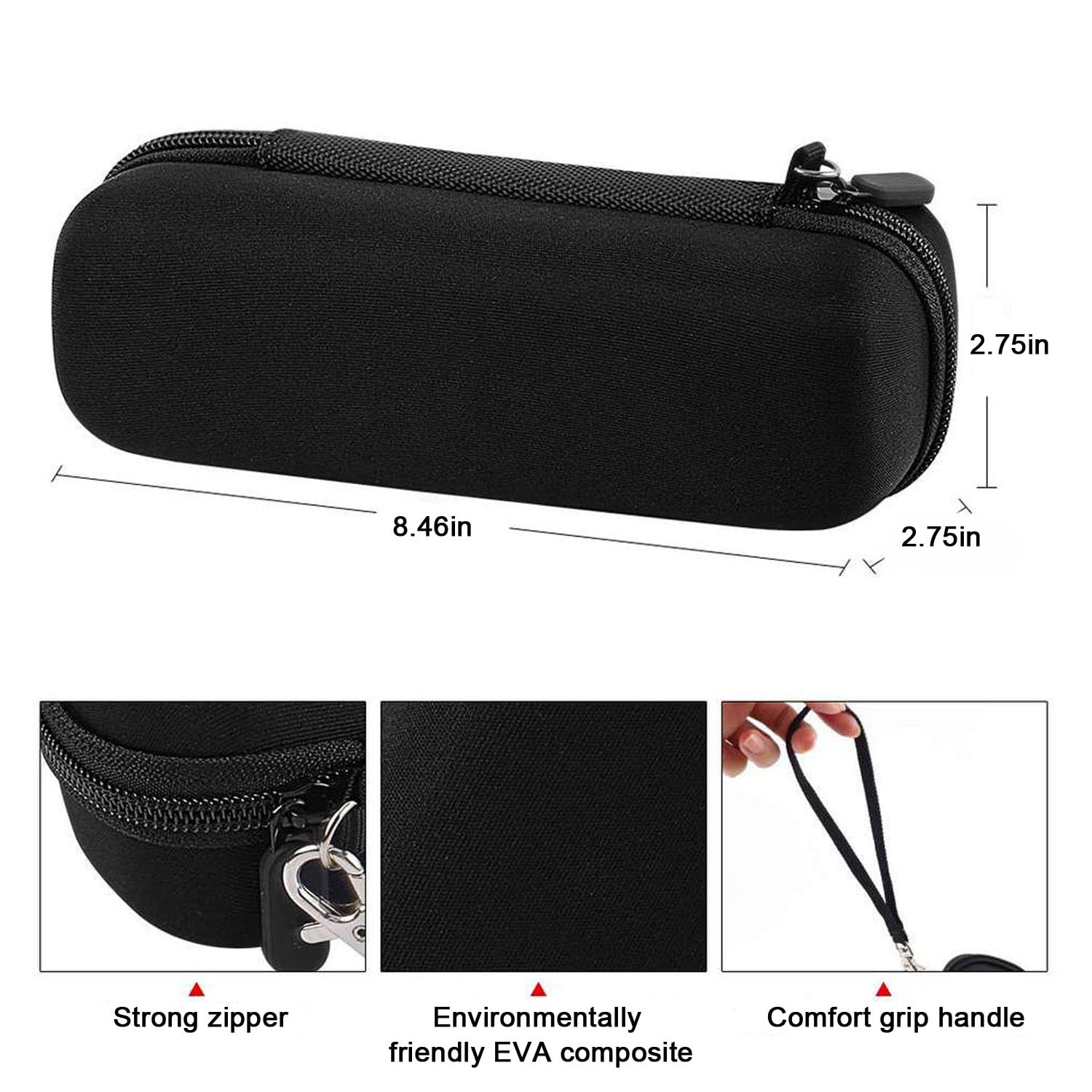 YUNYU Electric Toothbrush Case,Electric Toothbrush Travel Case Dustproof Toothbrush Case Portable Toothbrush Travel Case with Accessories Storage for Travel Business Trips - Image 2
