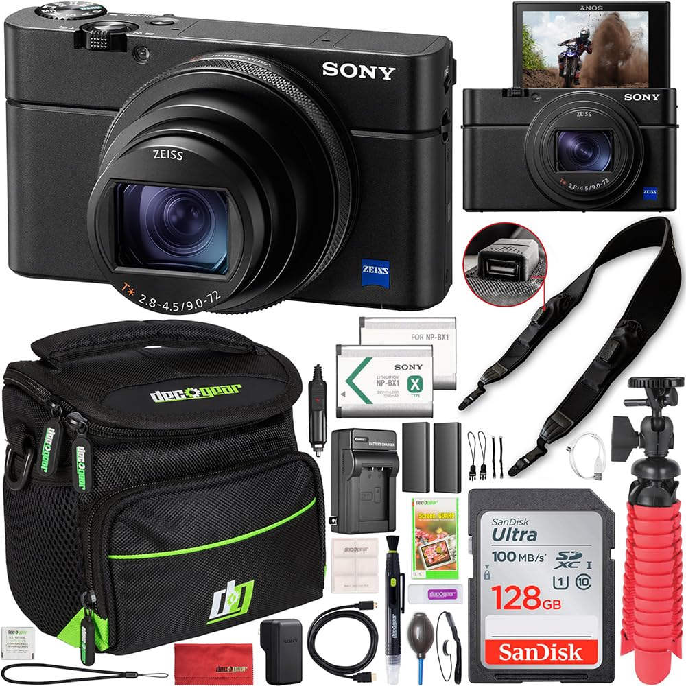 Amazon.com : Sony Cyber-Shot RX100 VII RX100M7 4K UHD Camera DSC