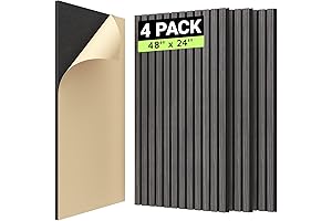 TONOR Decorative 3D Slat Wall Panels