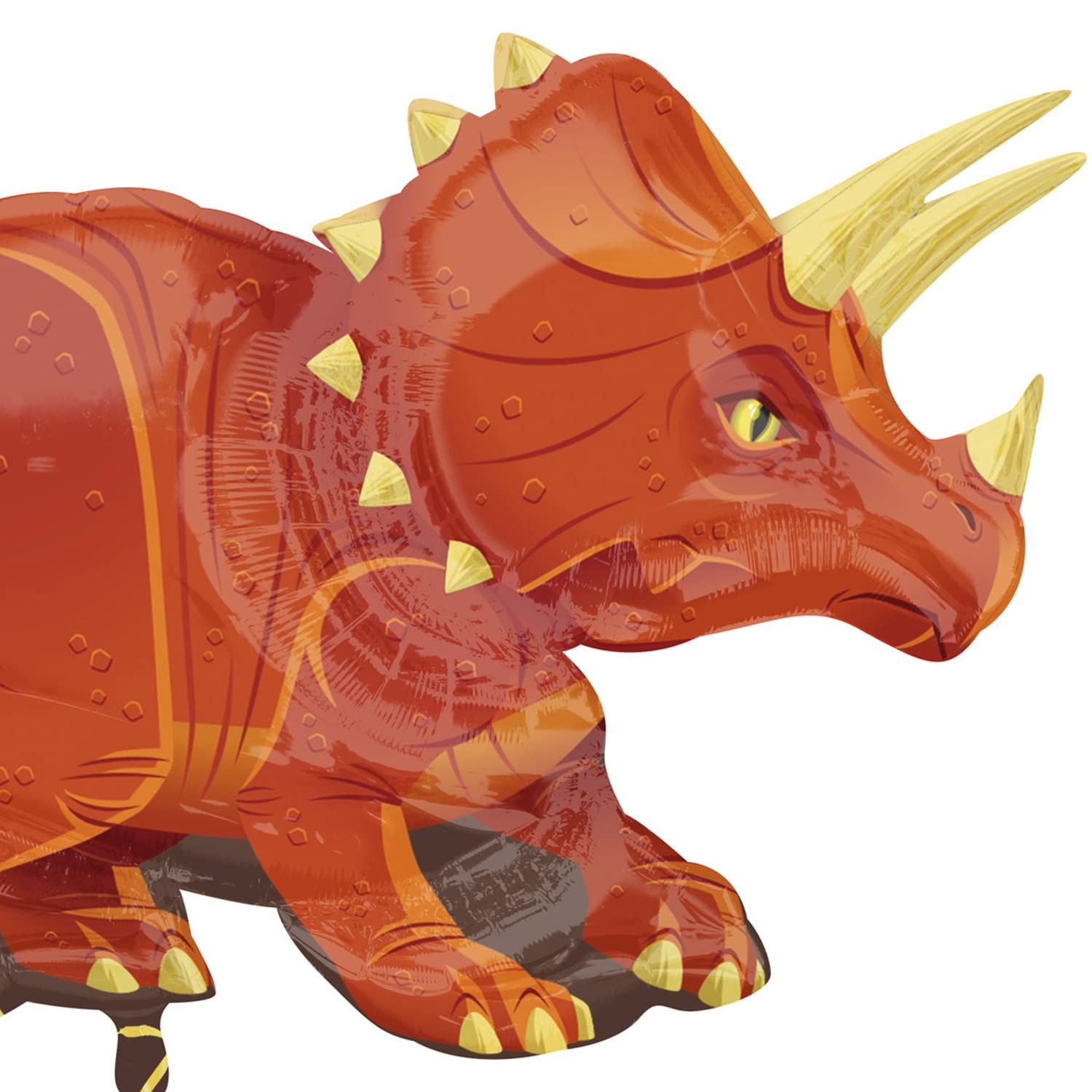 Amazon | Amscan 3224901 42 x 24-inch Triceratops Super Shape