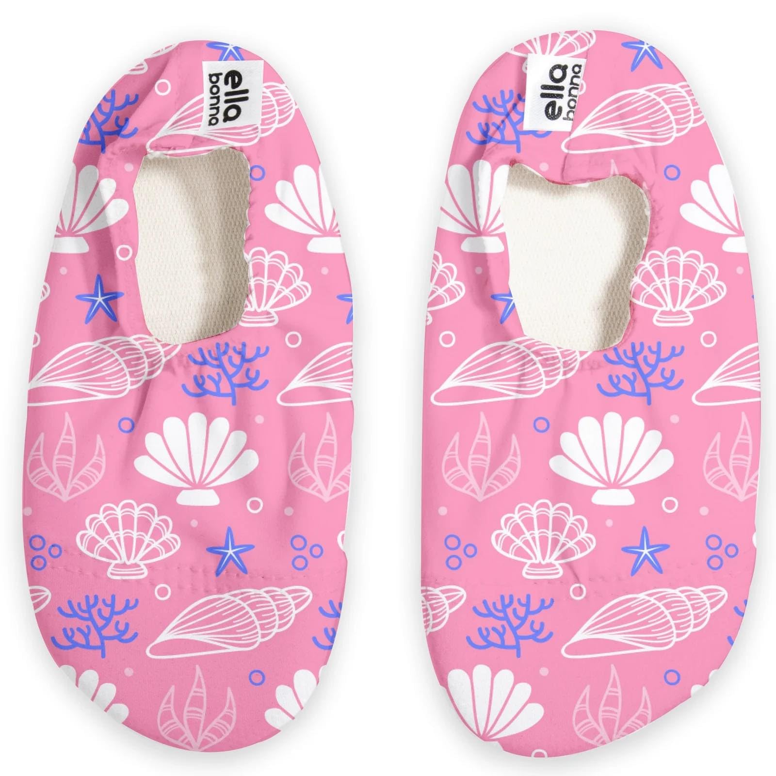 Chaussure de Plage, Chaussons de mer, Unisexe bébé, Chaussons de Piscine (Rose, Système Taille Chaussures EU, Enfant de Moins de 5 Ans, Numérique (intervalle), Moyen, 18, 20)