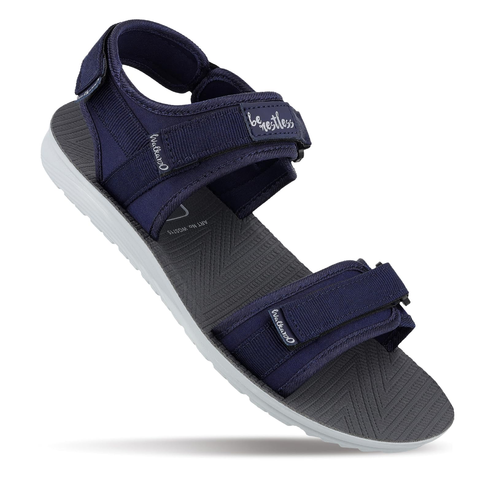 WALKAROO WG5715 Mens Casual Wear and Regular use Sandals - Blue (B0CNKJZVLJ) Amazon Price History, Amazon Price Tracker