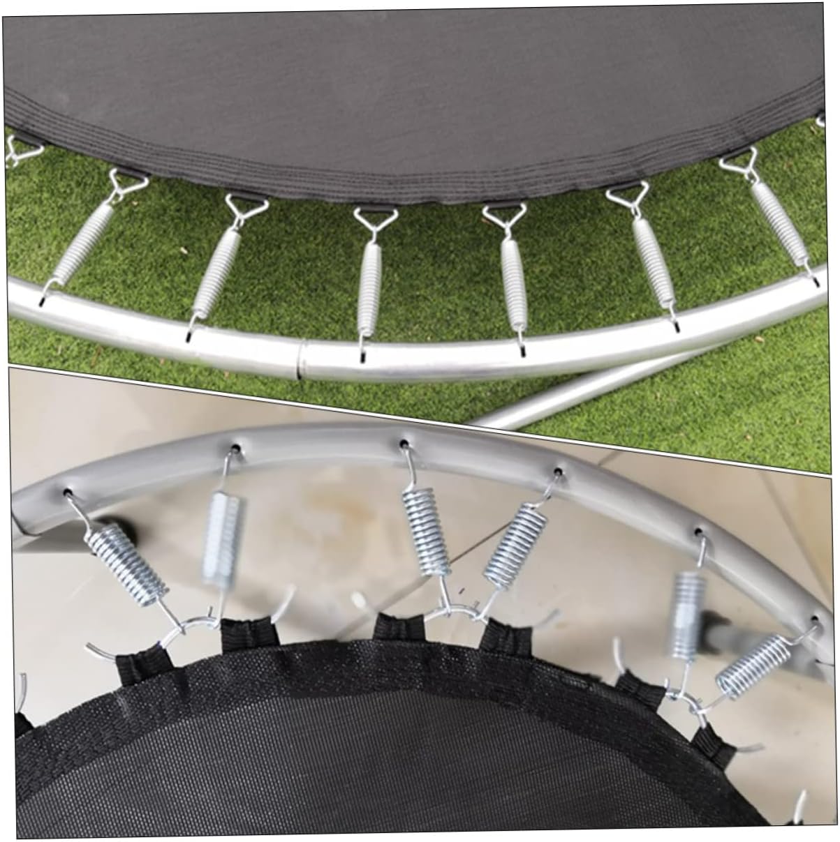 YARNOW Trampoline Spring Trampoline Mat Rebounder Bounce Poles Trampoline Wind Stakes Exercise