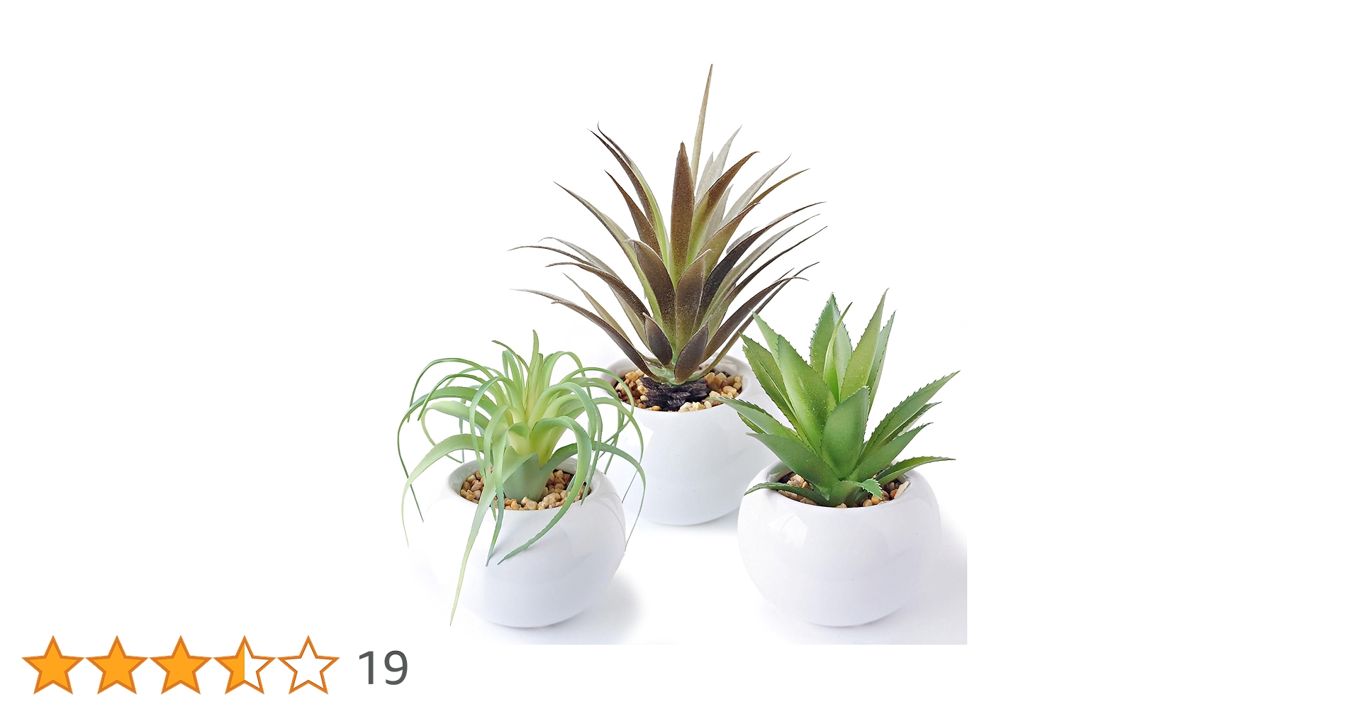 ミニチュアフェイクグリーン3点set【エアプランツ&グリーンMIX☘】 Amazon｜フェイクグリーン ミニポット エアプランツ アナナス アガベ 3