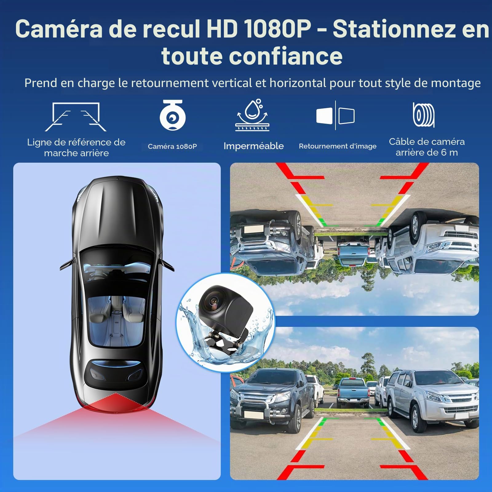OTTOCAST Ottoscreen AI, Écran CarPlay Voiture sans Fil 11,4 Pouces Autoradio Android Auto Stéréo Car Play avec Caméra Arrière 1080P, 1920 x 720 Pixels, Android 15 OS