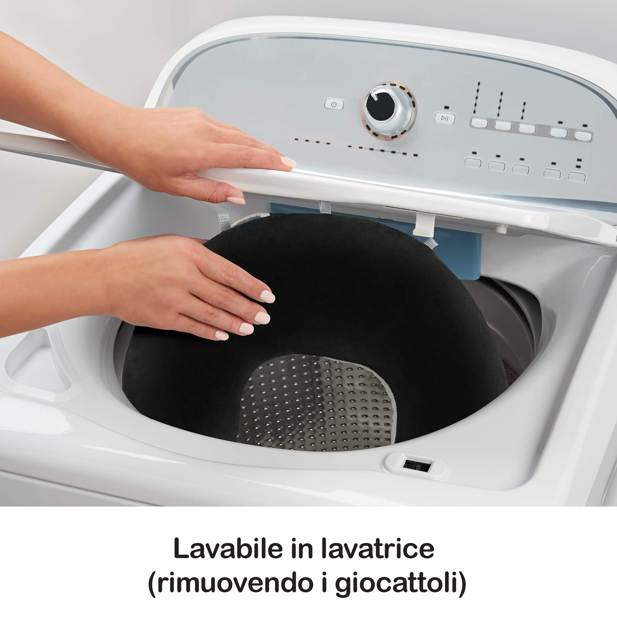 Fisher-Price - Panda Abbraccia e Gioca, Cuscino per Neonati, FXB99
