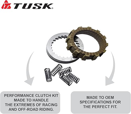 Miniatura 3 de Tusk Kit de embrague con muelles resistentes compatibles con Yamaha Raptor 660 2001-2005