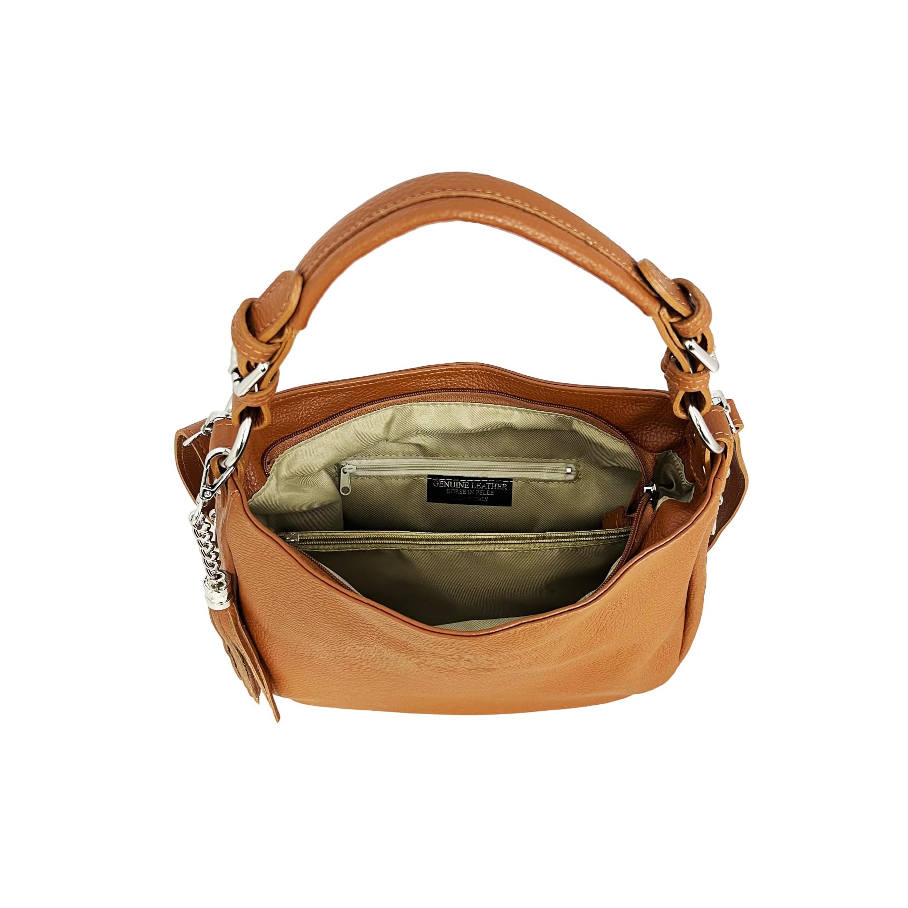 Cheval Firenze Borsa a Spalla Annalisa, Vera Pelle Made in Italy