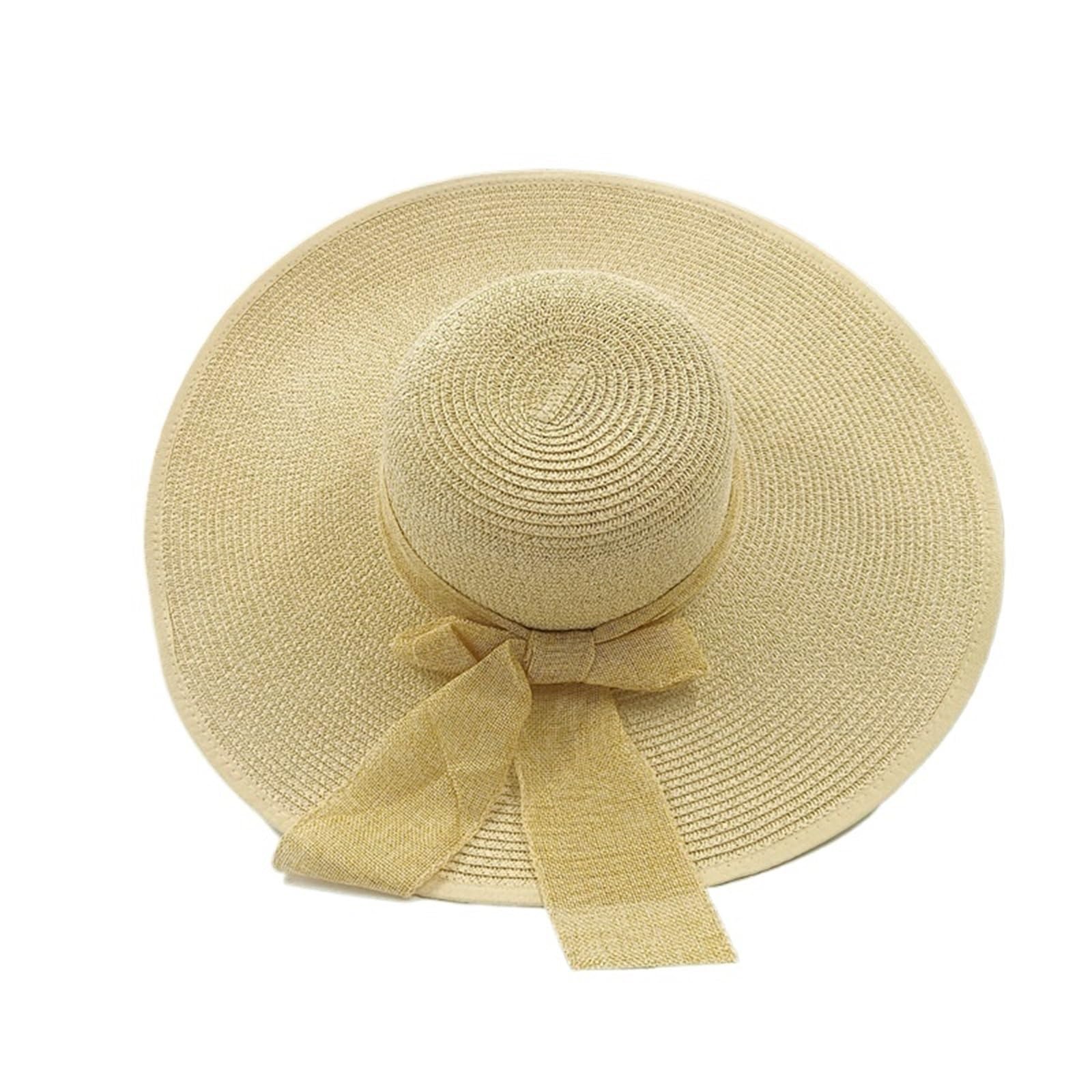 Cappello di Paglia Cappello Sole sfumato Colore Spiaggia per Uomini e Donne Panama Turismo