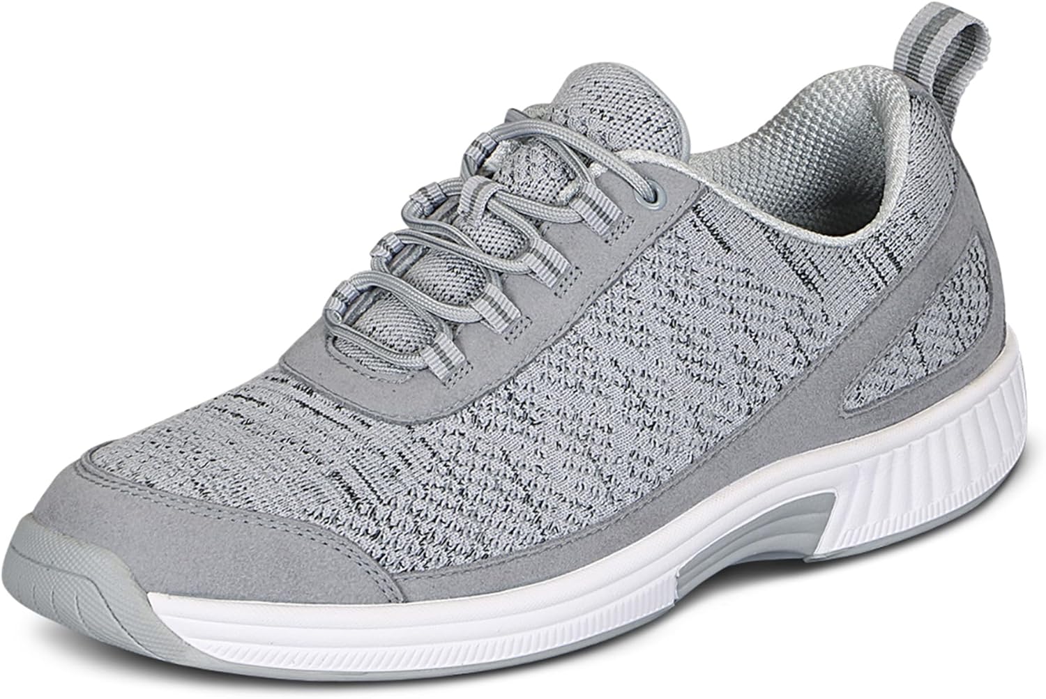 Orthofeet Men's Orthopedic Knit Lava Sneakers