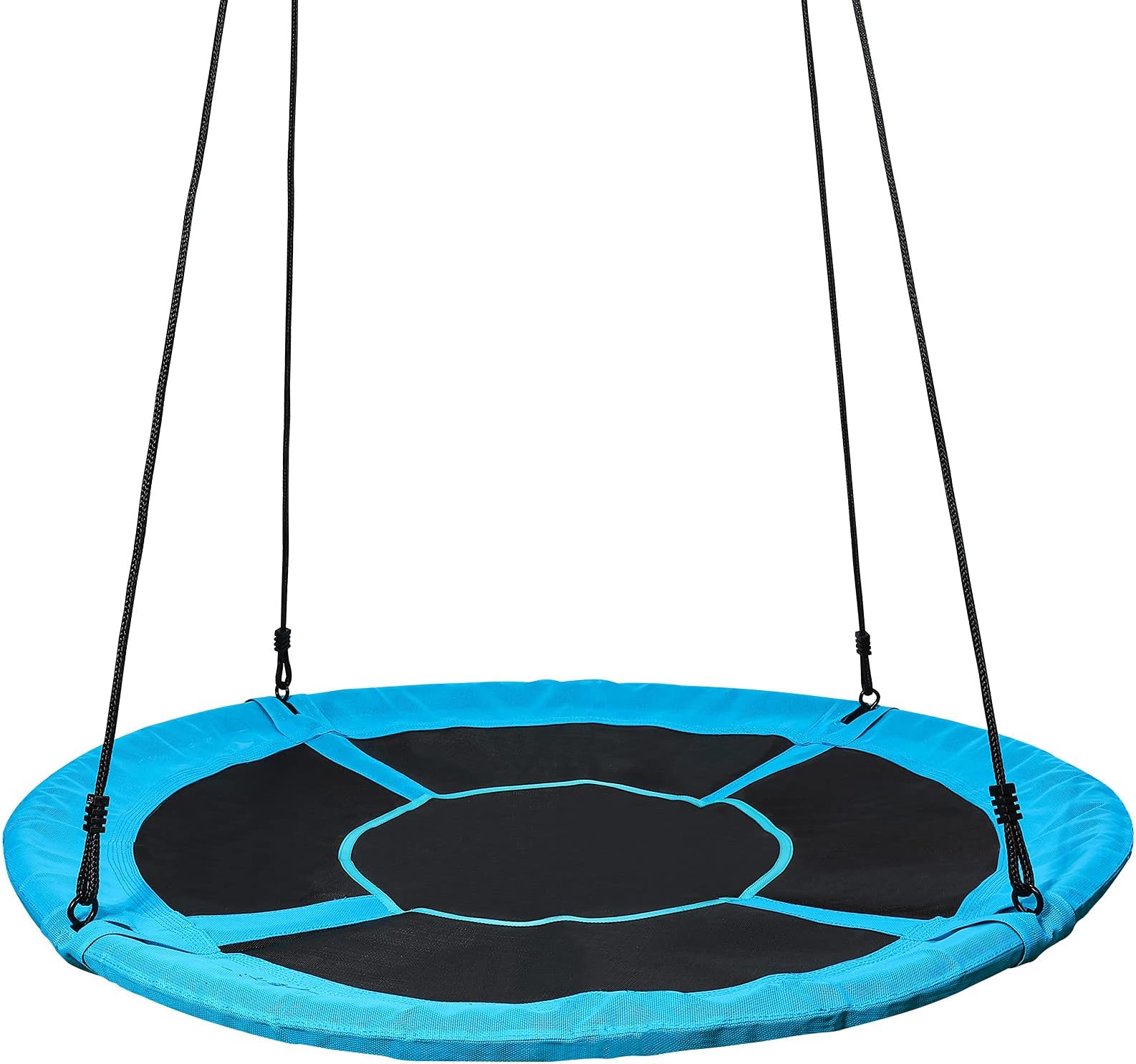 Sheyaoge Nestschaukel 100cm - Höhenverstellbare Rundschaukel Für Indoor & Outdoor