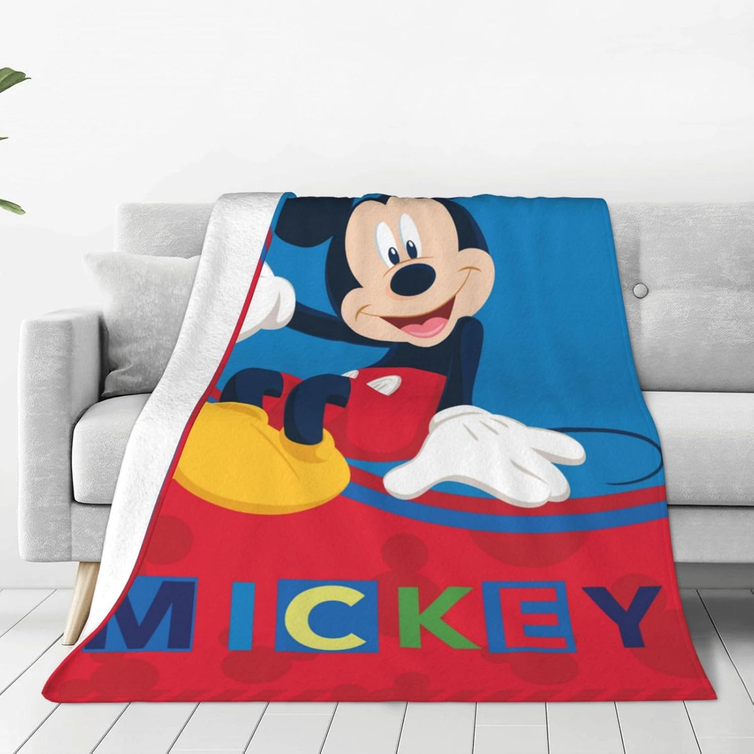 Cartoon Blanket Cute Anime Blanket Suitable for Sofa Living